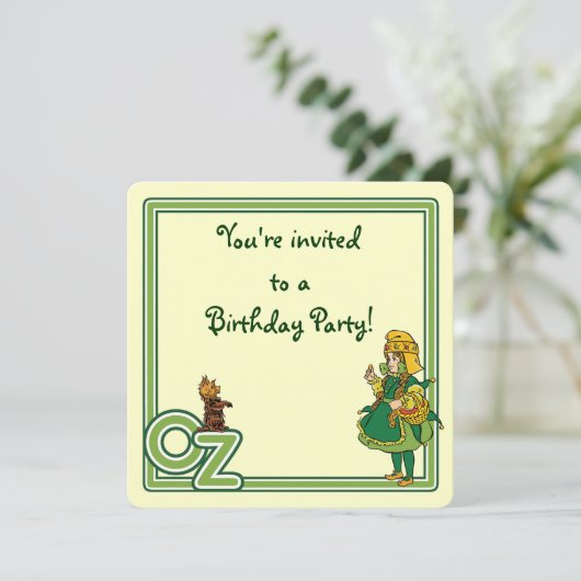  Tovenaar van Oz, de Uitnodiging van de Partij van (Staand voorkant)