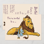 Tovenaar van Oz, de Uitnodiging van de Partij van (Voorkant / Achterkant)