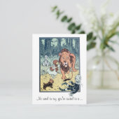 Tovenaar van Oz, de Uitnodiging van het Baby show (Staand voorkant)