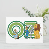  Tovenaar van Oz de Uitnodiging van Karakters (Staand voorkant)