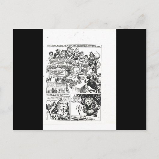 Tovenaar van Oz (deelstaat Oz) Dorothy Ozma Scarec Briefkaart (Voorkant)