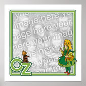  tovenaar van Oz; Dorothy and Toto Border Poster (Voorkant)