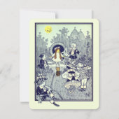 Tovenaar van Oz Dorothy Birthday Party Kaart (Voorkant)