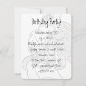  Tovenaar van Oz, Dorothy, Boy Birthday Party Kaart (Achterkant)