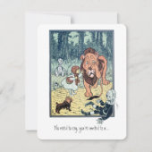  Tovenaar van Oz, Dorothy, Boy Birthday Party Kaart (Voorkant)