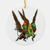  tovenaar van Oz, Dorothy, boze vliegende apen Keramisch Ornament (Voorkant)