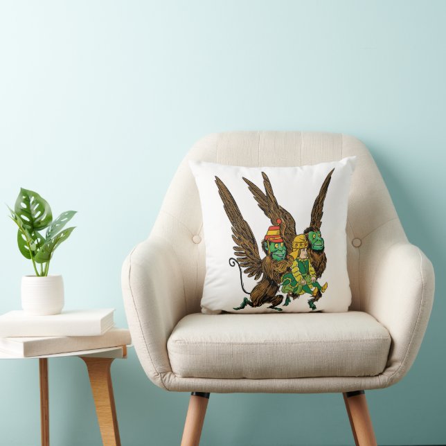  tovenaar van Oz, Dorothy, boze vliegende apen Kussen (Stoel)