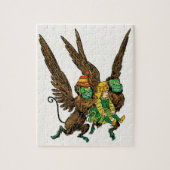  tovenaar van Oz, Dorothy, boze vliegende apen Legpuzzel (Verticaal)