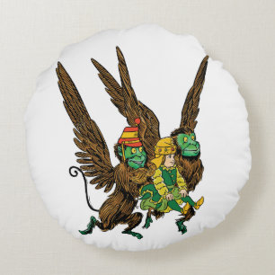  tovenaar van Oz, Dorothy, boze vliegende apen Rond Kussen