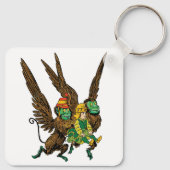 tovenaar van Oz, Dorothy, boze vliegende apen Sleutelhanger (Achterkant)