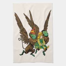 tovenaar van Oz, Dorothy, boze vliegende apen Theedoek