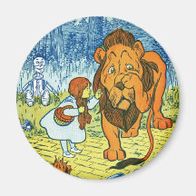 Tovenaar van Oz Dorothy en de laffe Lion