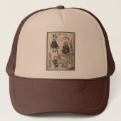 Tovenaar van Oz Dorothy en de Scarecrow Trucker Pet (Voorkant)