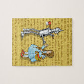 Tovenaar van Oz-Dorothy en Tin Man Legpuzzel (Horizontaal)
