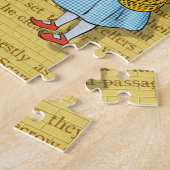 Tovenaar van Oz-Dorothy en Tin Man Legpuzzel (Zijkant)