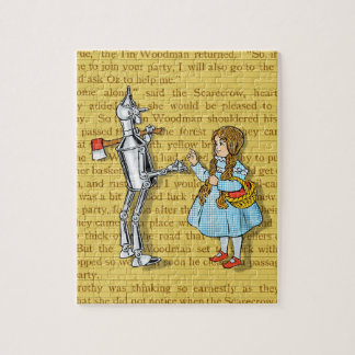 Tovenaar van Oz-Dorothy en Tin Man Legpuzzel