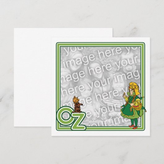  tovenaar van Oz; Dorothy en Toto (Voorkant / Achterkant)