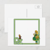  tovenaar van Oz; Dorothy en Toto Briefkaart (Voorkant / Achterkant)