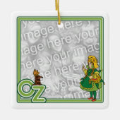  tovenaar van Oz; Dorothy en Toto Keramisch Ornament (Voorkant)