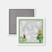 tovenaar van Oz; Dorothy en Toto Magneet (Voorkant / Achterkant)