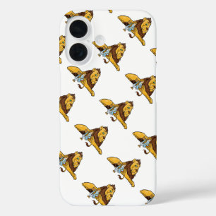 Tovenaar van Oz, Dorothy en Toto met Leeuw iPhone 16 Hoesje