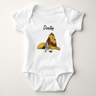 Tovenaar van Oz, Dorothy en Toto met Leeuw vintage Romper