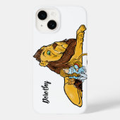  tovenaar van Oz, Dorothy en Toto met Lion Case-Mate iPhone Case (Achterkant)