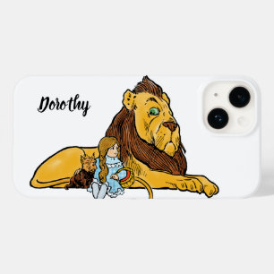  tovenaar van Oz, Dorothy en Toto met Lion Case-Mate iPhone 14 Hoesje