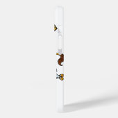  tovenaar van Oz, Dorothy en Toto met Lion Case-Mate iPhone Case (Achterkant / Links)