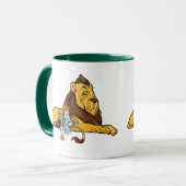 tovenaar van Oz, Dorothy en Toto met Lion Mok (Voorkant links)