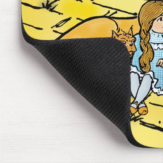  tovenaar van Oz, Dorothy en Toto met Lion Muismat (Hoek)