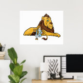  tovenaar van Oz, Dorothy en Toto met Lion Poster (Thuiskantoor)