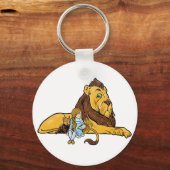 tovenaar van Oz, Dorothy en Toto met Lion Sleutelhanger (Voorkant)