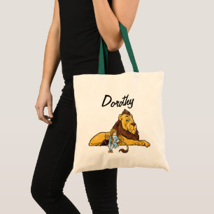  tovenaar van Oz, Dorothy en Toto met Lion Tote Bag