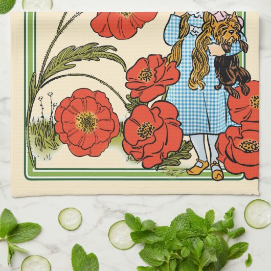 Tovenaar van Oz, Dorothy en Toto Theedoek (Gevouwen)