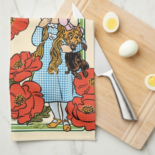 Tovenaar van Oz, Dorothy en Toto Theedoek (Quarter Fold)