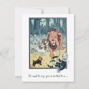 Tovenaar van Oz. Dorothy, Girl Birthday Party Kaart