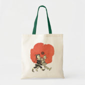 Tovenaar van Oz, Dorothy met klaprozen Tote Bag (Voorkant)
