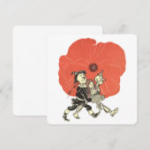 Tovenaar van Oz, Dorothy met Poppy Flowers (Voorkant / Achterkant)