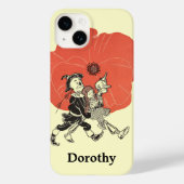  Tovenaar van Oz, Dorothy met Poppy Flowers Case-Mate iPhone Case (Achterkant)