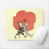  Tovenaar van Oz, Dorothy met Poppy Flowers Muismat (Met muis)