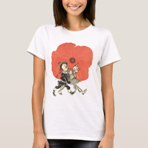  Tovenaar van Oz, Dorothy met Poppy Flowers T-shirt