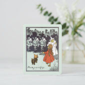  Tovenaar van Oz Dorothy Munchkins Baby shower Kaart (Staand voorkant)