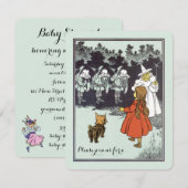  Tovenaar van Oz Dorothy Munchkins Baby shower Kaart (Voorkant / Achterkant)