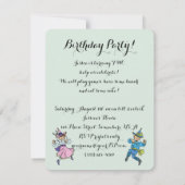  Tovenaar van Oz Dorothy Munchkins Birthday Kaart (Achterkant)