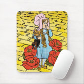 tovenaar van Oz, Dorothy, Red Poppy Flowers Muismat (Met muis)