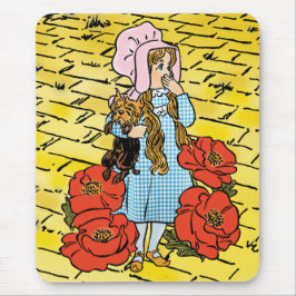 tovenaar van Oz, Dorothy, Red Poppy Flowers Muismat