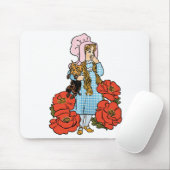  tovenaar van Oz, Dorothy, Red Poppy Flowers Muismat (Met muis)