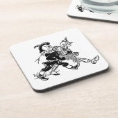  tovenaar van Oz Dorothy Sleeping met papavers Bier Onderzetter (Linkerzijde)