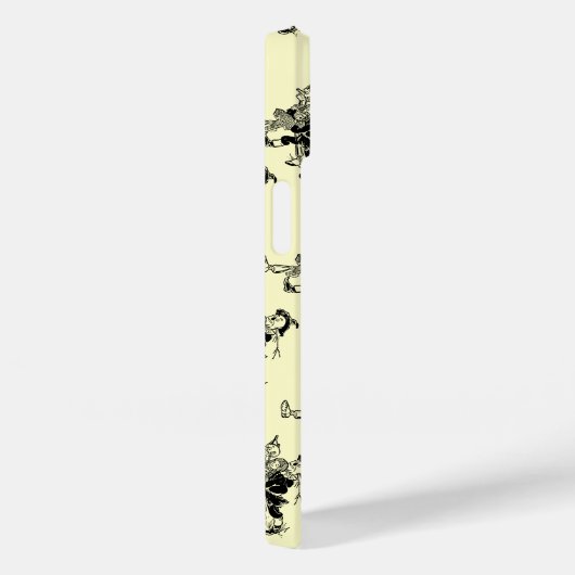  tovenaar van Oz Dorothy Sleeping met papavers Case-Mate iPhone Case (Achterkant / Rechts)